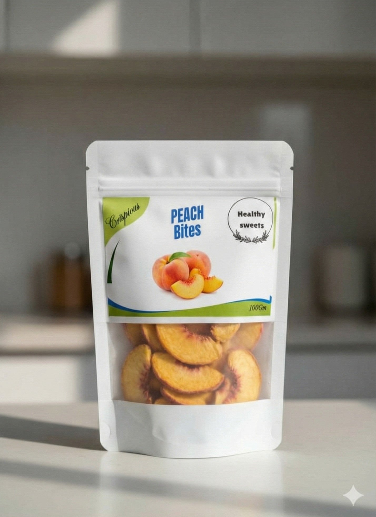 Peach Bites – Naturally Sweet Dehydrated Peach Snack