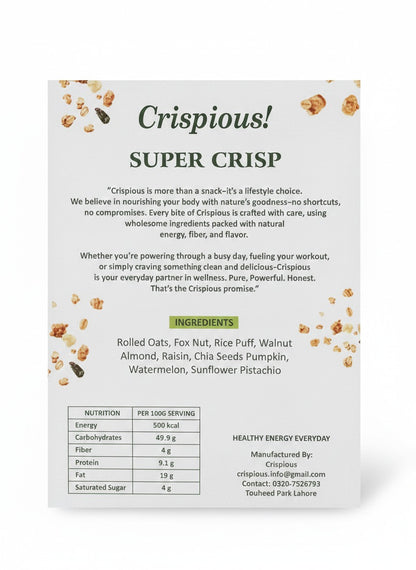 Crispious Super Crisp Granola
