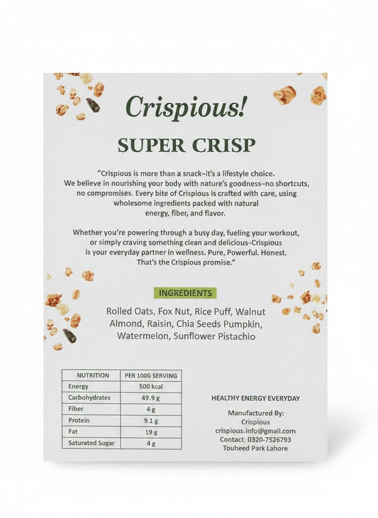 Crispious Super Crisp Granola