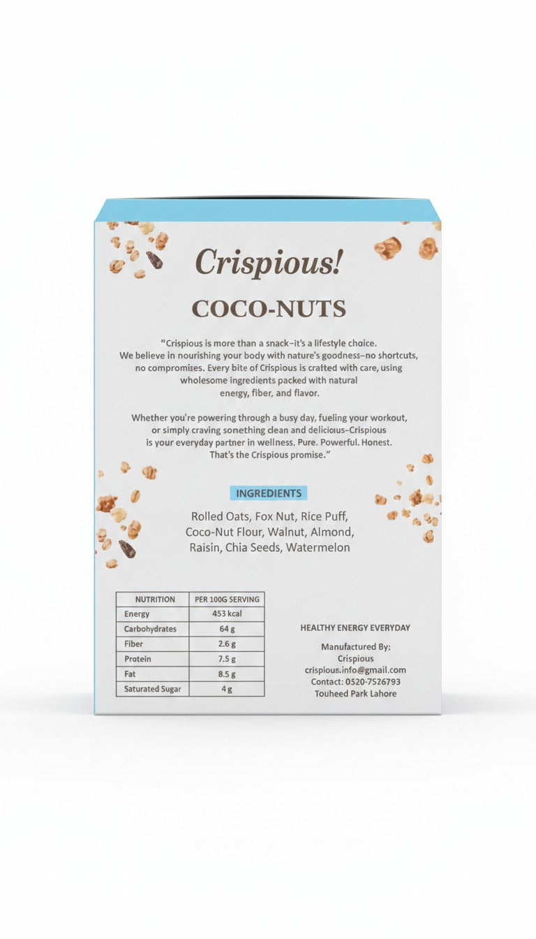 Crispious Coco-Nuts Granola