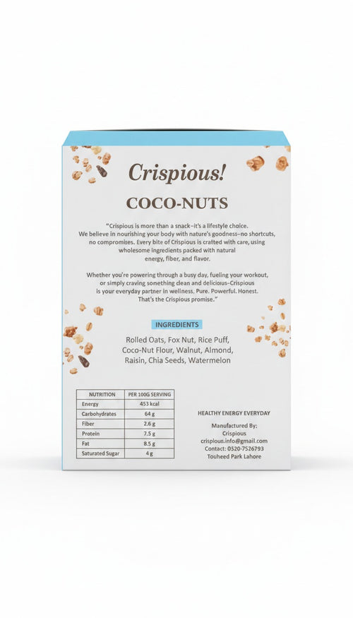 Crispious Coco-Nuts Granola