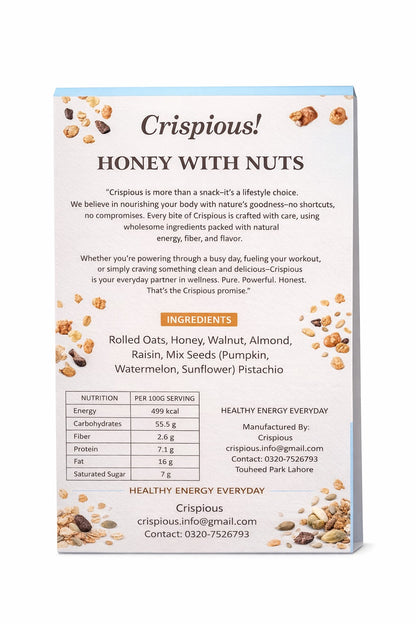 Crispious Honey with Nuts Granola