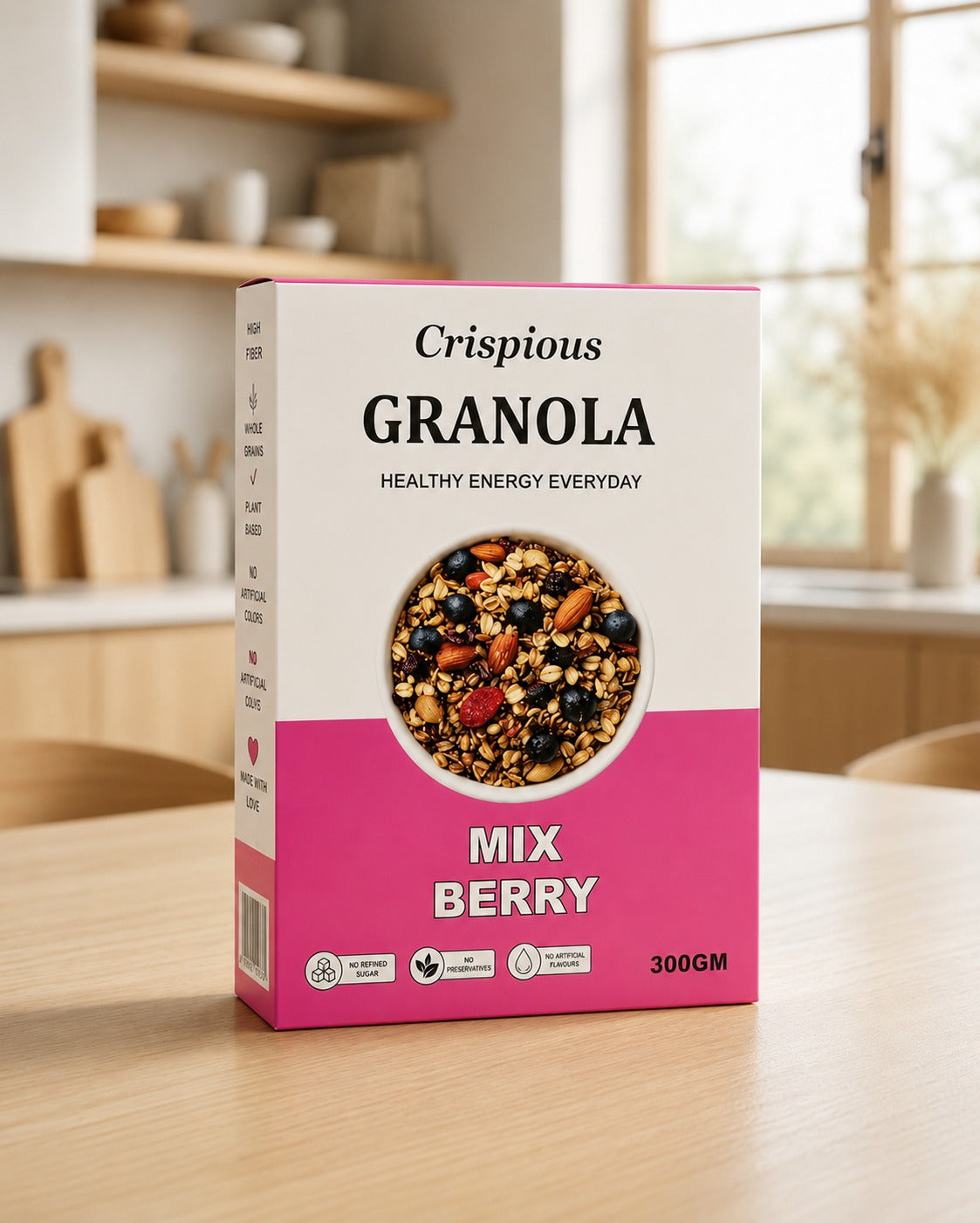 Crispious Mix Berry Granola