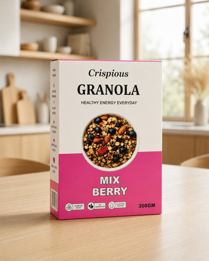 Crispious Mix Berry Granola