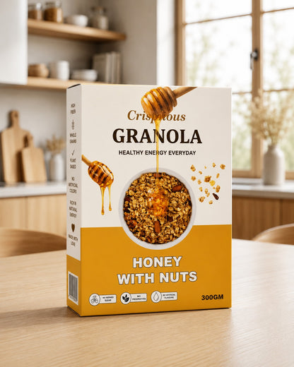 Crispious Honey with Nuts Granola