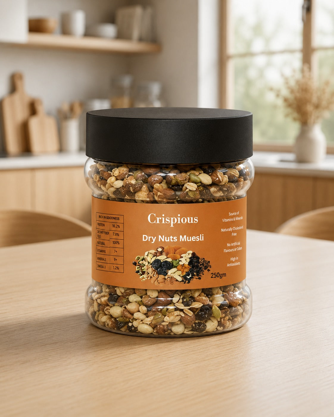 Crispious Dry Nuts Muesli
